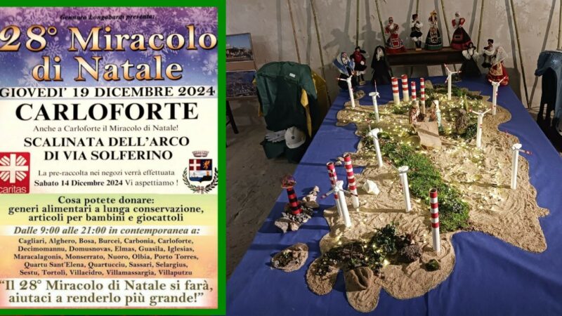 “Miracolo di Natale” giovedì 19 dicembre