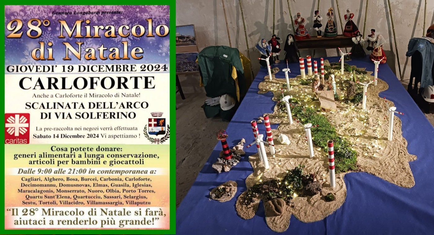 “Miracolo di Natale” giovedì 19 dicembre